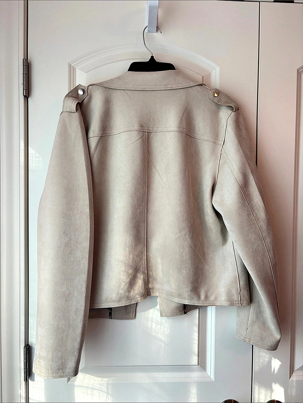 Philosophy Republic Clothing Faux Suede Moto Jacket XL - Picture 2 of 10